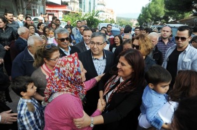 Başkan Çerçioğlu, Kuyucak İlçesini Ziyaret Etti