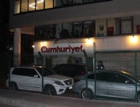Cumhuriyet Gazetesi önünde polis önlemi