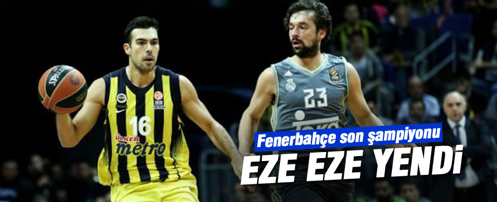 Fenerbahçe son şampiyonu devirdi