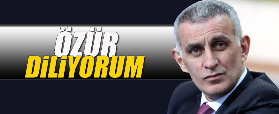 Hacıosmanoğlu O Sözler İçin Özür Diledi