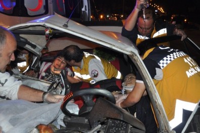 İnegöl'de Feci Kaza