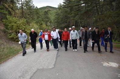 Kızılcahamam'da 100. Yıl Yürüyüşü