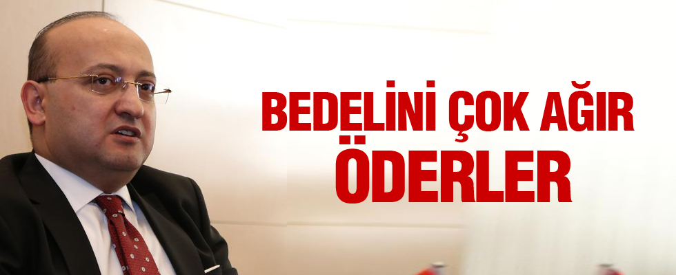 Yalçın Akdoğan: 'Seçim günü vatandaşı tehdit eden bedelini öder'