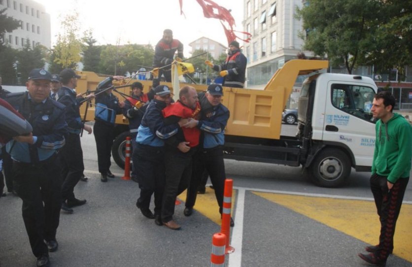 CHP'li Silivri belediyesi işçileri dövdürdü
