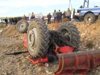 CENAZE ARACI - Afyonkarahisar'da Trafik Kazası Açıklaması 1 Ölü