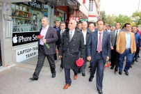 MUSTAFA ELİTAŞ - AK Parti Milletvekili Adayları Karanfil Dağıttı