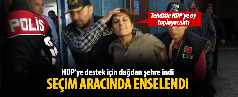 Dağdan inen PKK'nın sözde komutanı yakalandı