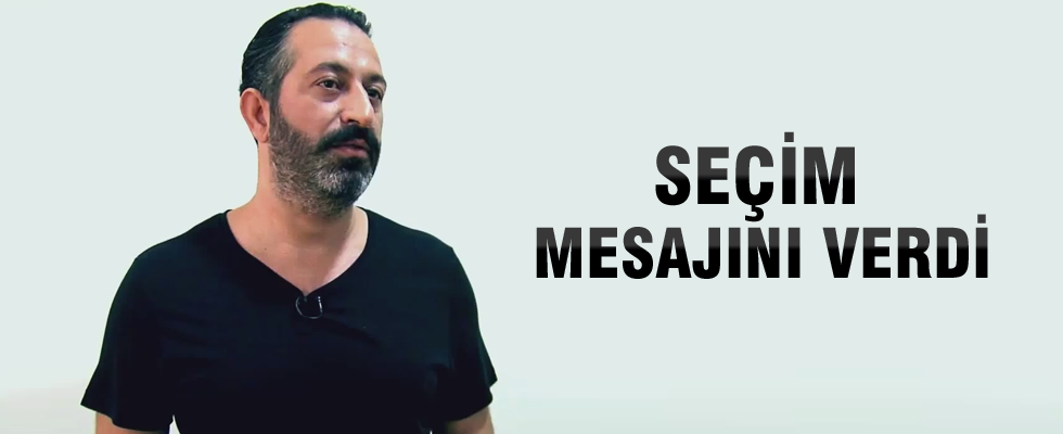 Cem Yılmaz'dan 'seçim' mesajı