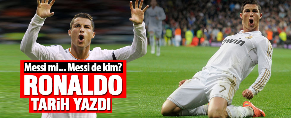 Ronaldo, İspanya'da tarih yazdı