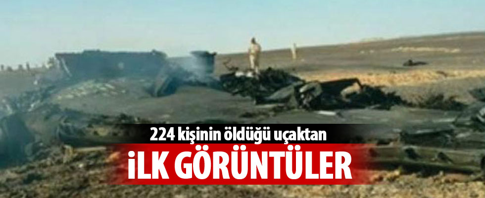 Rus yolcu uçağı düştü: 224 ölü