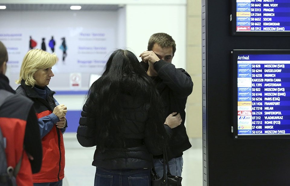 Rus yolcu uçağı Mısır'da düştü