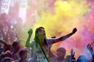 Bursa, Color Sky 5K Koşusuna Ev Sahipliği Yaptı