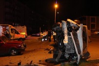 ALKOLLÜ SÜRÜCÜ - Erzurum'da Zincirleme Kaza Açıklaması 7 Yaralı
