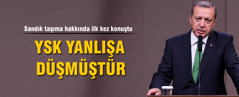 Erdoğan: Sıkıntı yaşarsak sorumlusu YSK'dır