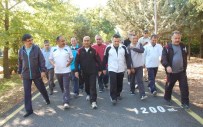 TOPLU TAŞIMA ARACI - Yürüyüş Gününde İl Protokolü Yürüyüş Yaptı