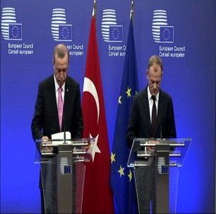 Avrupa Konseyi Başkanı Tusk'la Ortak Basın Toplantısı