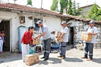 YOKSULLUK SINIRI - Büyükşehir'in Gıda Yardımları Aralıksız Sürüyor