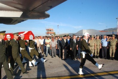 Şehidin Cenazesi Baba Ocağına Getirildi