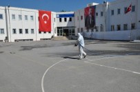 Bodrum'da Okullar Dezenfekte Ediliyor