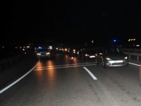 SOĞUCAK - Kamyon alev alev yandı