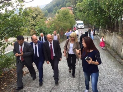 Kazancı, Kozlu'da Destek İstedi