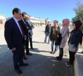 ÖĞRENCİ YURTLARI - Rektör Coşkun, Demirözü Ve Aydıntepe Kampüslerini İnceledi