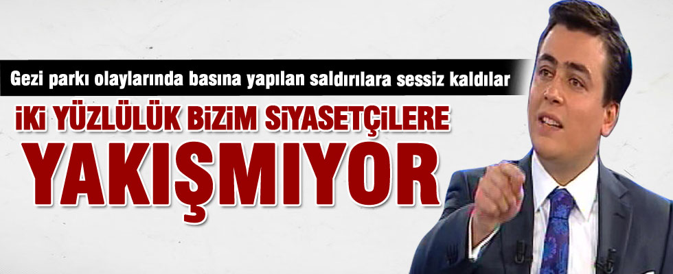 Gökçek: İki yüzlülük yakışmıyor