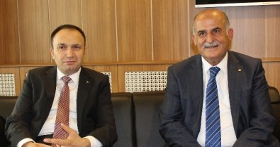 Kazancıoğlu'ndan, Başkan Erkoç'a Ziyaret
