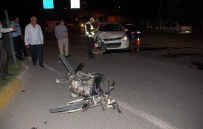 Adıyaman'da Motosiklet İle Otomobil Çarpıştı Açıklaması 1 Yaralı
