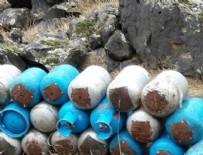 MUTFAK TÜPÜ - Ağrı Dağı'ndaki bombalar imha edildi