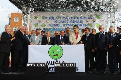 Borsa Hizmet Binası Temeli Atıldı