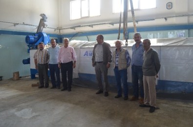 Burhaniye'de TARİŞ Fabrikasına Yeni Makine