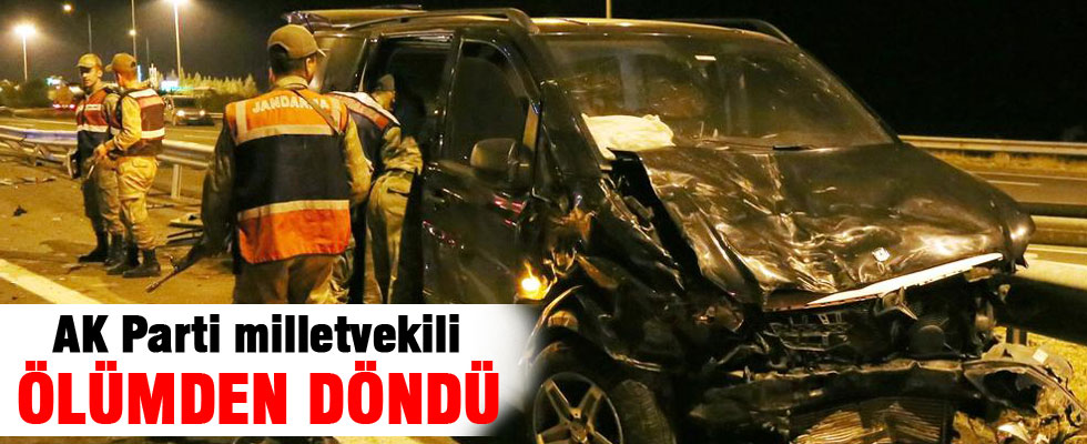 AK Parti Şanlıurfa Milletvekili Fakıbaba trafik kazası geçirdi