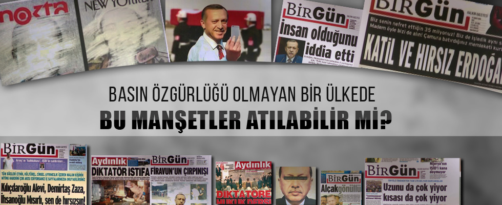 Gökçek: Bu mu basın özgürlüğü?