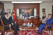 AHMET YILDIRIM - HDP Milletvekillerinden Vali Yavuz'a Ziyaret