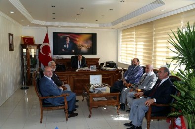 Müftülerden Kaymakam Karagül'e Hayırlı Olsun Ziyareti