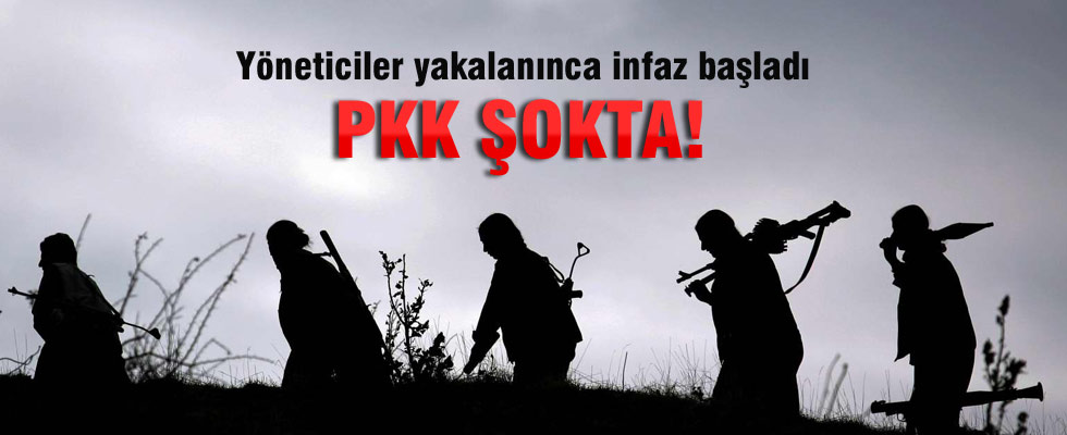 PKK birbirine düşüp infazları başlattı