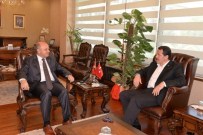 DENGIR MIR MEHMET FıRAT - Vali Çakacak, Yalçın Ve Fırat'ı Kabul Etti