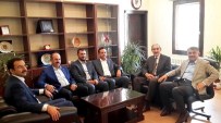 MİLLETVEKİLLİĞİ SEÇİMLERİ - AK Parti İl Başkanı Tanrıver Ve Milletvekili Adayları Resmi Kurumları Ziyaret Etti