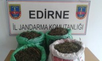 ÇÖPKÖY - Edirne'de 16,5 Kilogram Kubar Esrar Yakalandı