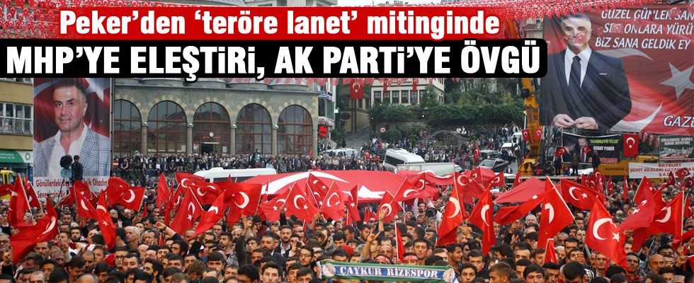 Sedat Peker, AK Parti’yi destekleme çağrısı yaptı.