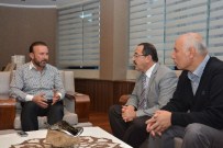 UZUN ÖMÜR - Şehit Babasından Başkan Doğan'a Ziyaret