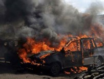 SAHRA HASTANESİ - Suriye'de bomba yüklü araç patladı