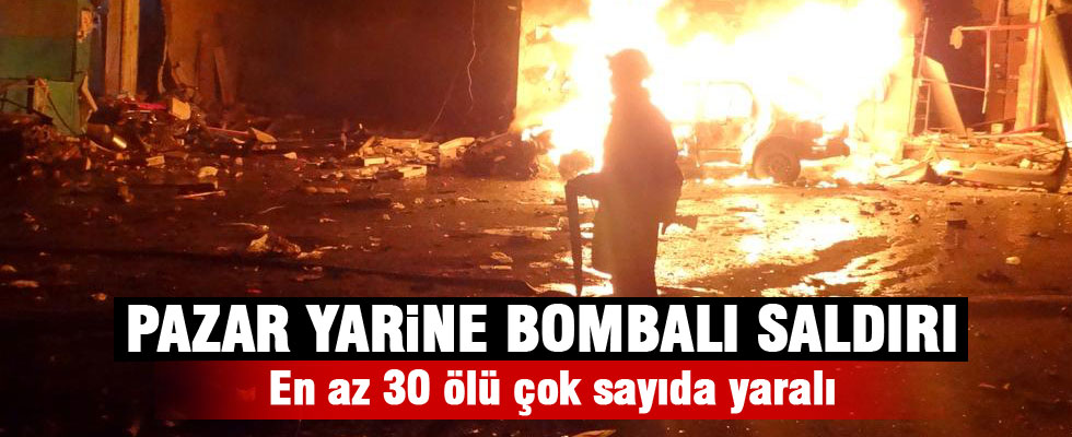 Suriye'de bomba yüklü araç patladı