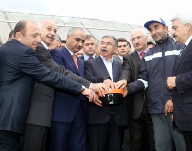 TBMM Başkanı Yılmaz, 224 Sosyal Konutun Temel Atma Törenine Katıldı