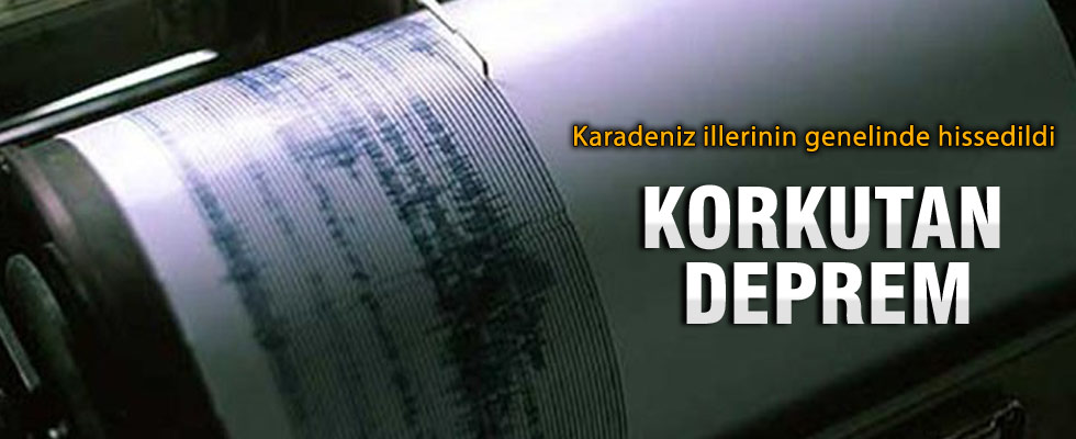 Tokat'ta korkutan deprem
