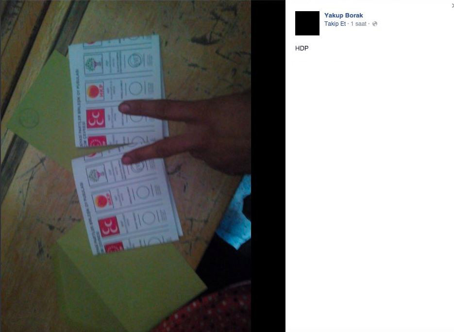 HDP'den oy kullanma skandalı