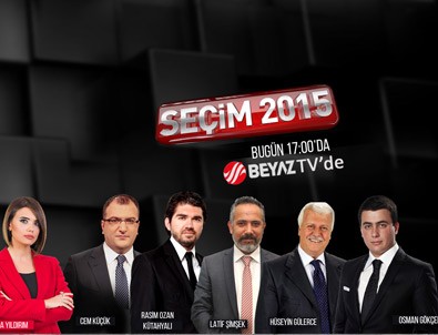 1 Kasım seçimleri BEYAZ TV'de