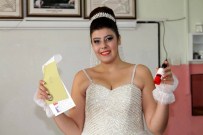 1 KASIM GENEL SEÇİMLERİ - Gelinliği ile oy kullanmaya geldi