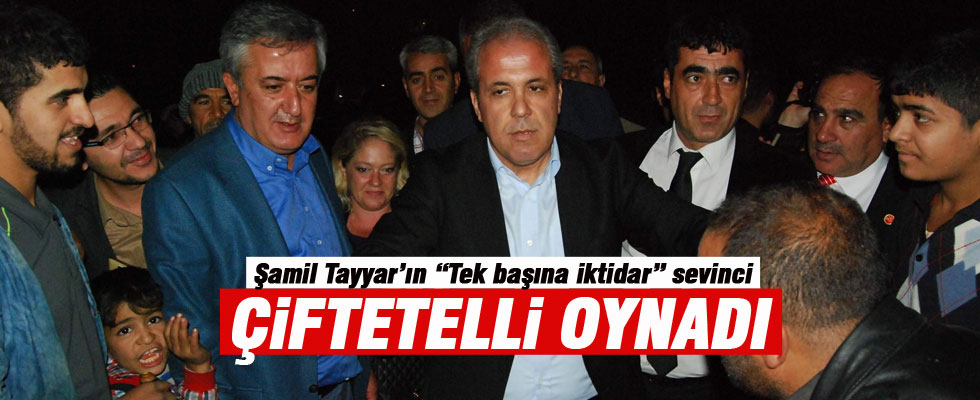 Şamil Tayyar sevinçten çiftetelli oynadı